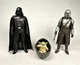 Hasbro Disney STAR WARS 6&rdquo; Mandalorian, Darth Vader, Baby Yoda Grogu wHover Pram