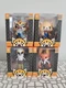 4 Aggretsuko Action Vinyls Ookami 3.25&rdquo; The Loyal Subjects Sanrio