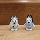 Muffin and Socks - Bluey Moose Toys Figure Lot - Fresh from Package