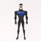DC Young Justice Nightwing 4.5" Action Figure Loose Blue Emblem DC Comics