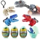 DINOBROS Easter Egg with Dinosaur Toys Filled for Kids, 4 Surprise Multicolor 