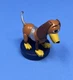 DIsney Pixar Toy Story Slinky Dog Figure 2" on a Round Base