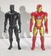 Marvel Avengers Titan Hero Black Panther & iron Man 12"inch Action Figures