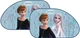 Pair of Frozen Ice Side Trapeze Curtains 65x38 DISNEY