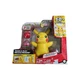 Pokemon Train and Play Deluxe Pikachu 4.5" Interactive Figure 50+ Reactions New 