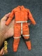 1/6 Hot Toys MMS585 Star Wars Luke Skywalker Jumpsuit Harness for Action Figure