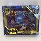 DC Comics Spin Master MotoTank Bane vs Batman 1st Edition 4" Figures Exclusive