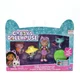 DREAMWORKS GABBY'S DOLLHOUSE GABBY & FRIENDS FIGURE SET WITH RAINBOW DOLL - NIB