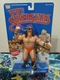 WWE LJN MATTEL SUPERSTARS ULTIMATE WARRIOR 8" ACTION FIGURE BLUE CARD NIB