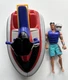 Max Steel MX16 Hydro Jet & Beach Blaster 1999 Mattel w/ Figure Missing Missiles