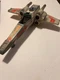 Star Wars X-Wing Fighter Jet Kenner Power of The Force Incomplete Distressed