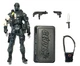 Hasbro G.I. Joe 25th Anniversary Comic Pack Snake Eyes V32 Loose Complete 3.75&rdquo;