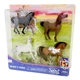 DreamWorks Spirit Riding Free Academy Collectible Horse 4 Pack Palomino Ages 3+