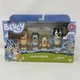 Bluey & Family Playset Bingo Mum Dad 4 Pack Figure Cake Topper Toy Doll Set