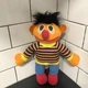 Vintage 1985 Ernie Sesame Street Plush Doll 72900 10" Playskool