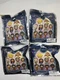 Disney WISH Collection Figural 3D Bag Clip - 4+ (4 PACK) Sealed.