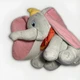 Disney Dumbo Plush Elephant 14 Inches Kohls Cares Stuffed Animal Gray 2014