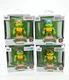 Teenage Mutant Ninja Turtles Lot of 4 Metalfigs Die-Cast Keychain TMNT Jada NEW