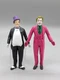 NJ Croce 2014 DC Batman Classic TV 5.5" Rubber Action Figures Penguin & Joker