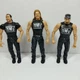 WWE NWO Hogan-Hall-Nash Lot Of 3 Jakks Pacific R3 Tech Wrestling Figures WCW WWF