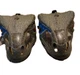 Set Of 2 Jurassic World Chomp N Roar Masks Velociraptor Halloween Dinosaur WORK!