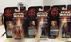 Star Wars Hasbro 1998  2 Queen Amidaka&rsquo;s And 1 Padme Naberriev  Action Figures