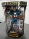 Marvel Legends Icon Captain America Unmasked 12" Action Figure w/Book NIB