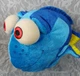 Disney Store Finding Nemo Dory Blue Tang Fish Tropical 16" Plush Stuffed Animal
