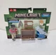 Minecraft Sailor Zuri Adventure Figure Set Mattel Dolphin, Pufferfish, Chest Toy