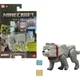 Mattel - Minecraft Movie 3.25   Dennis the Wolf Figure with Accessories