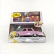 Jakks The Simpsons Family Sedan Car and 2.5" Inch Figure Set Homer Bart Lisa