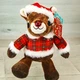 Rudolph The Red Nosed Reindeer 9" Plush Doll Musical Light Up Nose Dan Dee NEW