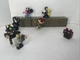 LOT OF 7 Roblox Series 10 Army Green/ Tan Blind Box Mystery Figure Tower Defense
