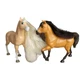 2 Dreamworks Horses SPIRIT Riding Free Chica Linda & Spirit 6" Plastic Toy