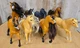 Dreamworks Spirit Riding Horse Lot Of 7 Just Play 6"  DWA Brushable Mattel Toy