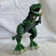 Bakugan Battle Planet Trox Deluxe Figure Dinosaur Spin Master T Rex Cousin EUC