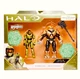 Halo Infinite Master Chief vs Brute Chieftain 4&rdquo; Figure 2 Pack Jazwares