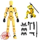 DANONI 2026 Titan 13 Robot Action Figure Yellow