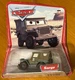 NEW MATTEL DISNEY PIXAR SARGE 1942 WWII WILLY'S ARMY JEEP DIECAST 1:55 SCALE