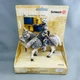 Mounted Knight With Flag Ritter Schleich Action Figure Toy Horse #70008 New