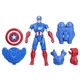 Marvel Epic Hero Series Battle Gear Captain America Action Figure, 4-Inch, Aveng