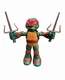 TEENAGE MUTANT NINJA TURTLES 10" Raphael STRETCH N SHOUT Figure NICKELODEON 2014