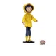 NECA Coraline 7-inch Bendy Fashion Doll Coraline Raincoat Ver.