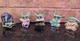 5PCS Star Wars Baby Yoda Grogu Action Figure Collection Figurine Toys Hasbro