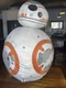Star Wars BB-8 Force Awakens Disney large 17&rdquo; plush pillow rotating head