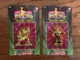(2) {1993} (Bandai) "MIGHTY MORPHIN POWER RANGERS" {FINSTER/KING SPHYNX} Figures