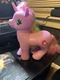 My Little Pony MLP Jumbo 10" Gi-Go Fakie Purple Rainbow Unicorn Bird SML-16-B1
