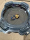 Hasbro Beyblade Burst Pro Series Stadium Grey/Blue With 2 Beyblades *see Desc