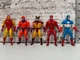 Vintage 1984 Mattel Marvel Comics Secret Wars Action Figure Loose Lot Of 5 1Q