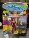 Playmates 1993 Star Trek The Next Generation Deanna Troi Red Action Figure New